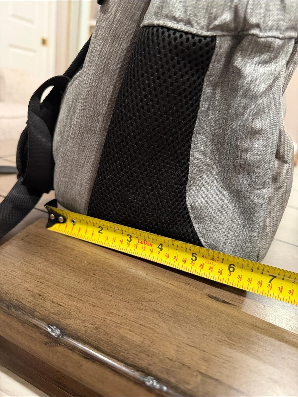 Men's Gray Travel Backpack - Light Gray #304